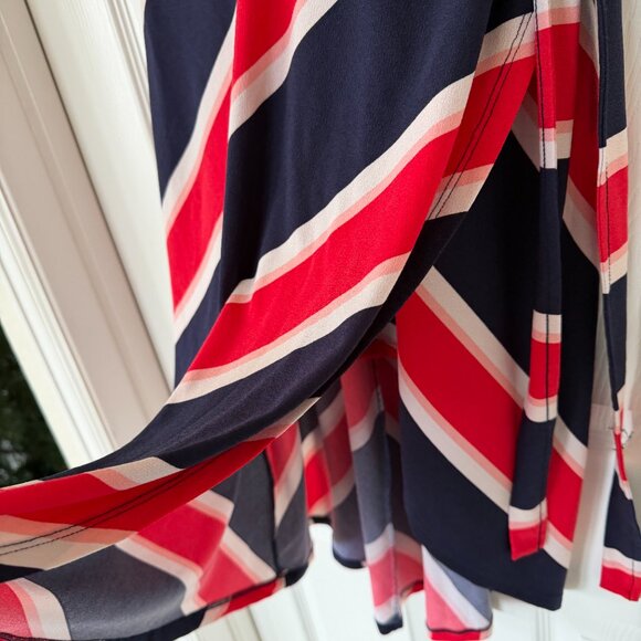 Red and Blue Dress from Express - Picture 3 of 5